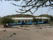 Hauptgebäude der Schule